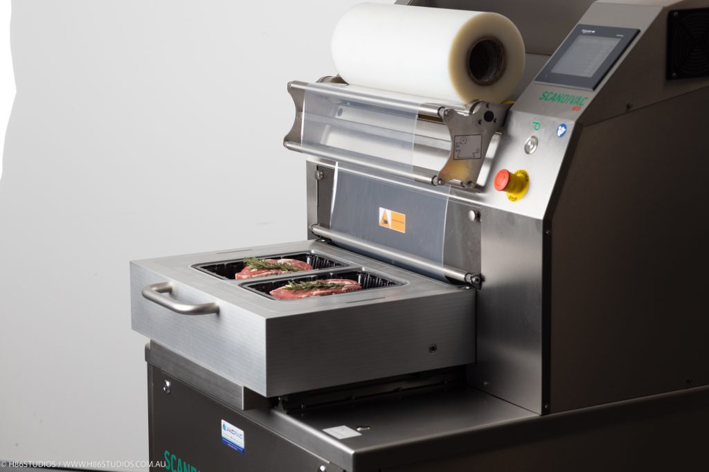 A Scandivac vacuum packaging machine.